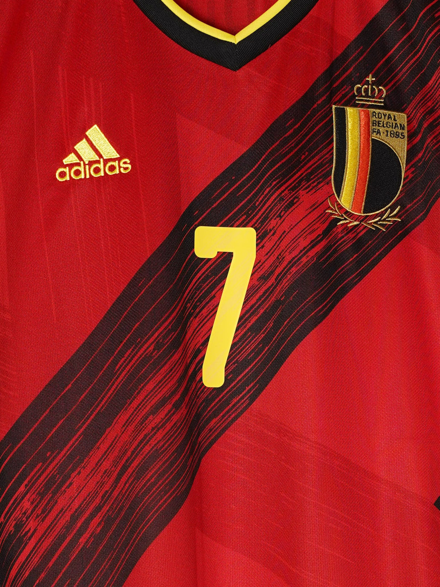 2020/21 Belgium De Bruyne #7 Home Shirt (M)