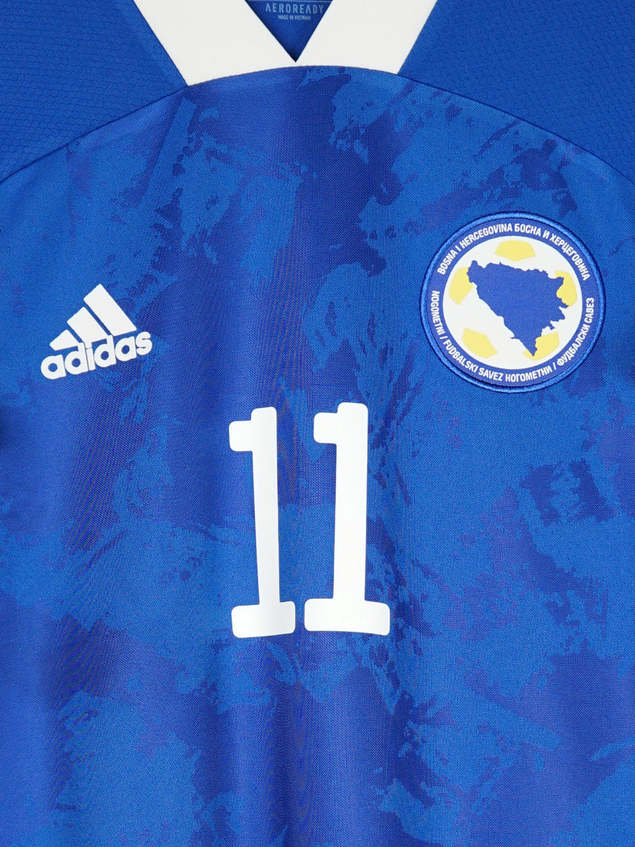 2020/21 Bosnia and Herzegovina Dzeko #11 Home Shirt (M)