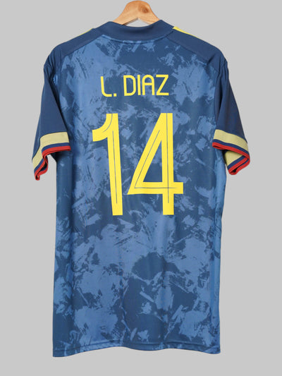 2020/21 Colombia L. Diaz #14 Away Shirt (L)