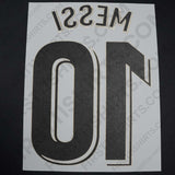 2020/21 FC Barcelona Away Name Set Messi 10 (Repro)