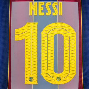 2020/21 FC Barcelona Home Name Set Messi #10 Cup Version (Repro)