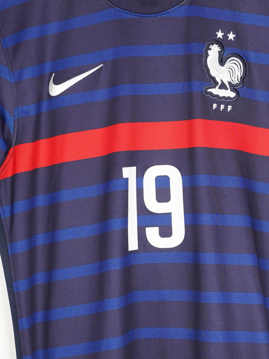 2020/21 France Benzema #19 Home Shirt (M)