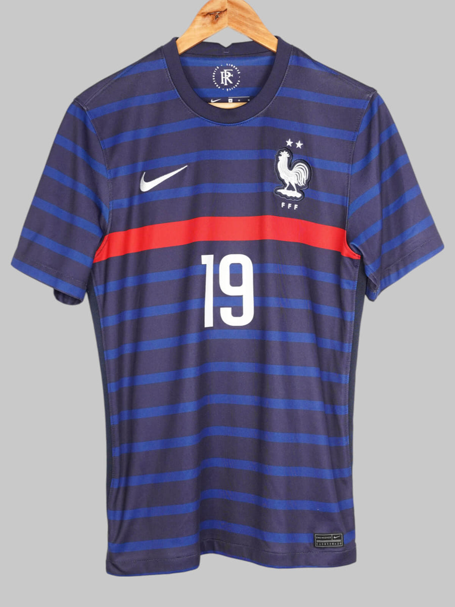 2020/21 France Benzema #19 Home Shirt (M)