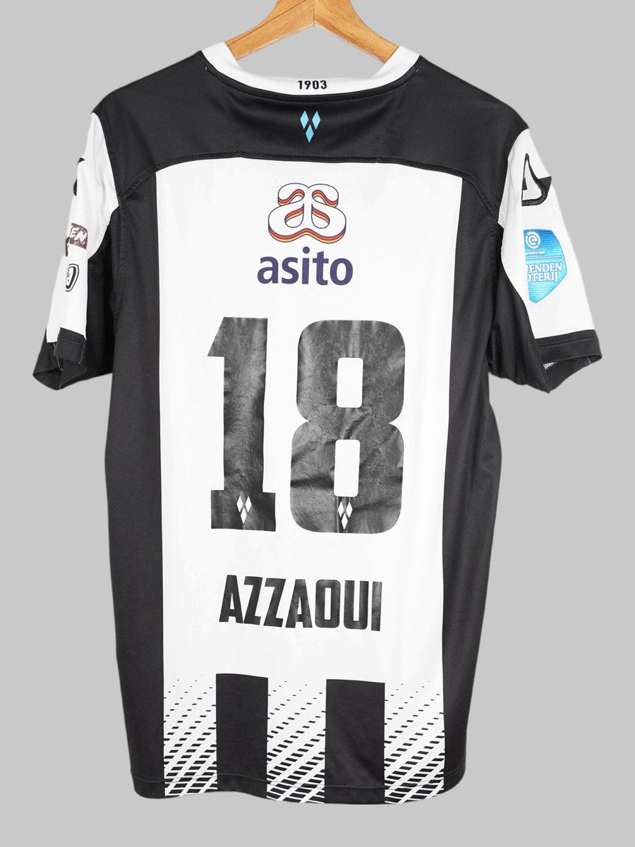 2020/21 Heracles Almelo Home Shirt Match Worn Derby Azzaoui #18 (M)