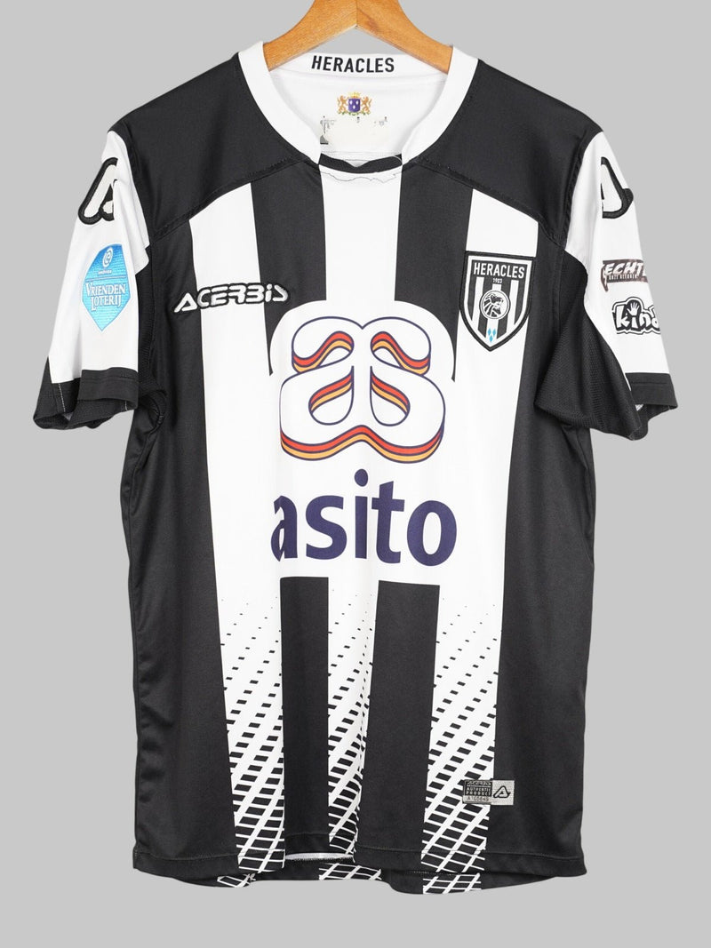 2020/21 Heracles Almelo Home Shirt Match Worn Derby Azzaoui #18 (M)