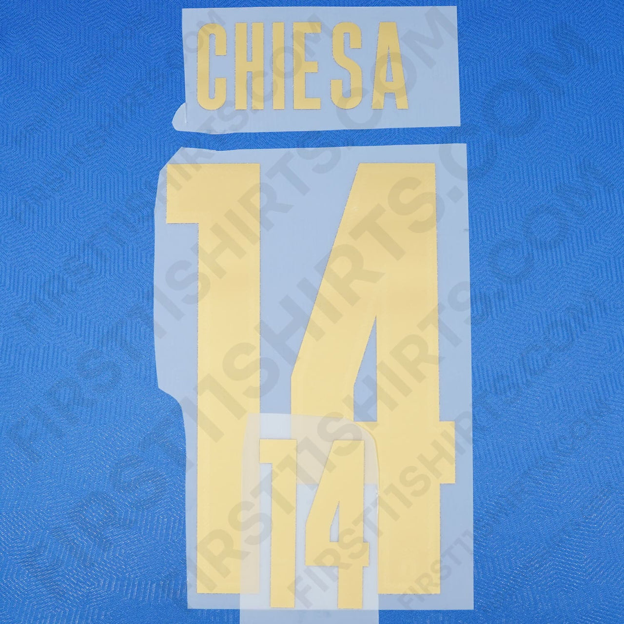 2020/21 Italy Home Name Set Chiesa 14 (Repro)