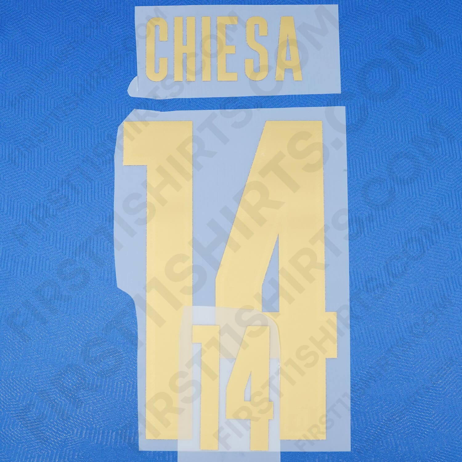 2020/21 Italy Home Name Set Chiesa 14 (Repro)