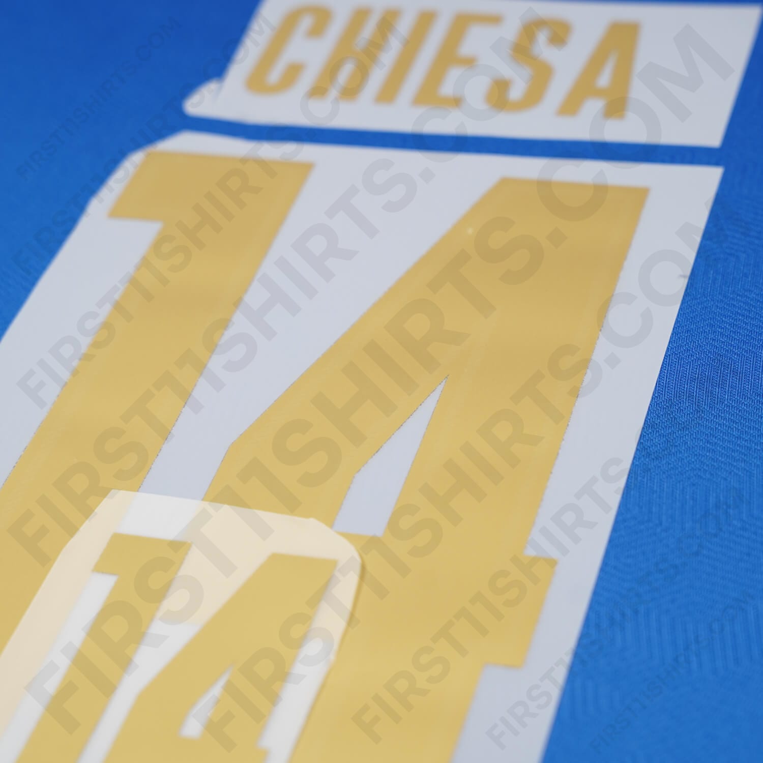 2020/21 Italy Home Name Set Chiesa 14 (Repro)