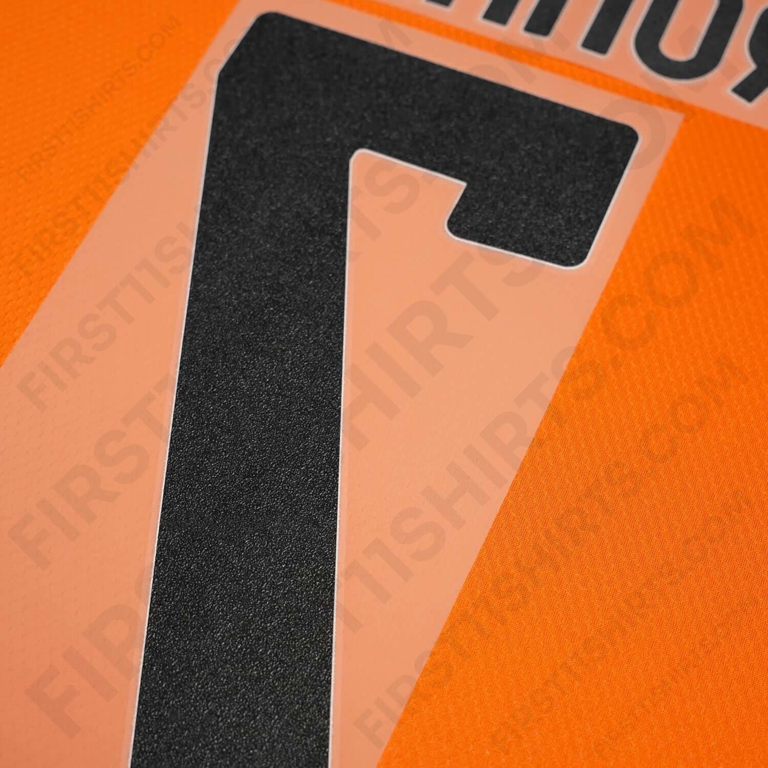 2020/21 Juventus Third Name Set Ronaldo 7 (Repro)