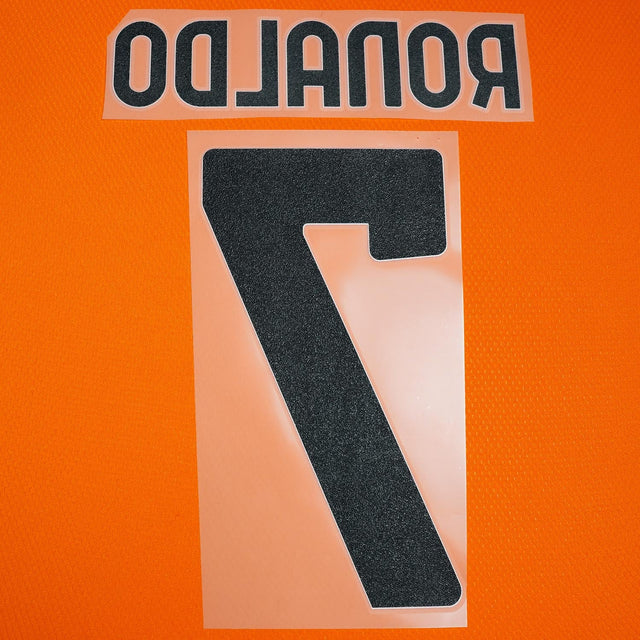 2020/21 Juventus Third Name Set Ronaldo #7 (Repro)