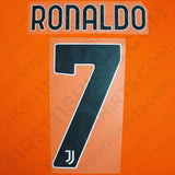 2020/21 Juventus Third Name Set Ronaldo 7 (Repro)