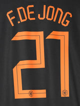 Netherlands Away Shirt 2020/21 F. De Jong 21 (XL)