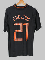 2020/21 Netherlands F. De Jong #21 Away Shirt (M)