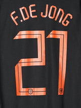 2020/21 Netherlands F. De Jong #21 Away Shirt (M)