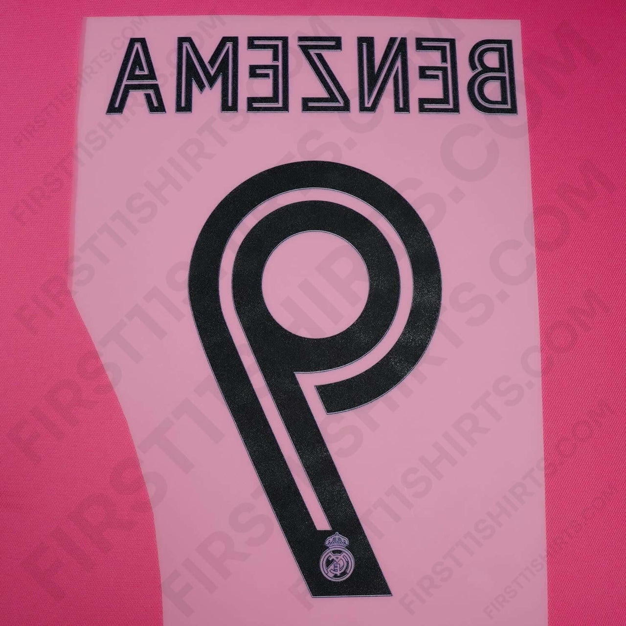 2020/21 Real Madrid Home/Away Name Set Benzema 9 (Repro)