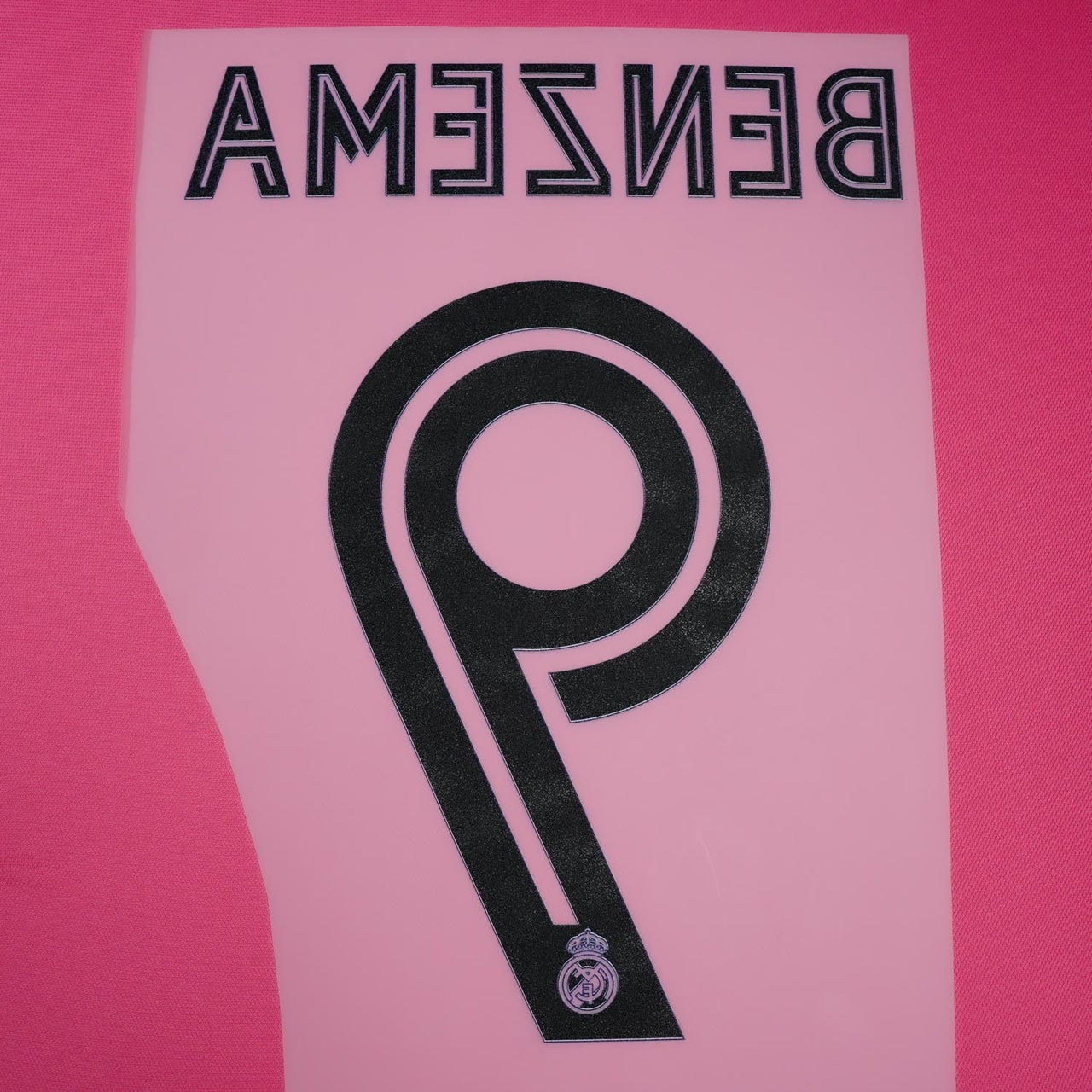 2020/21 Real Madrid Home/Away Name Set Benzema #9 (Repro)