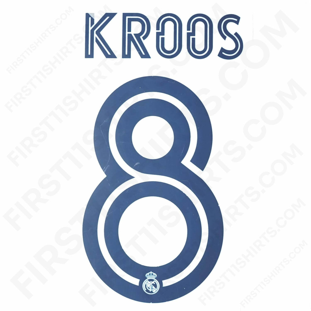 2020/21 Real Madrid Home/Away Name Set Kroos 8 Cup Version (Repro)