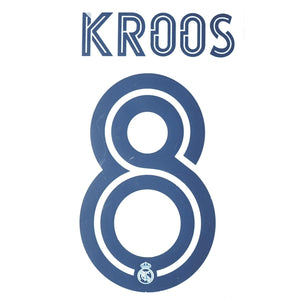 2020/21 Real Madrid Home/Away Name Set Kroos 8 (Repro)