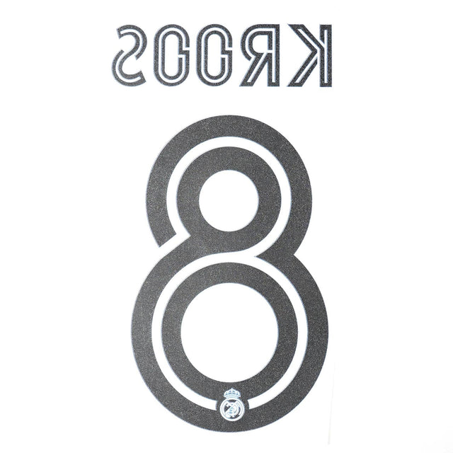 2020/21 Real Madrid Home/Away Name Set Kroos 8 (Repro)