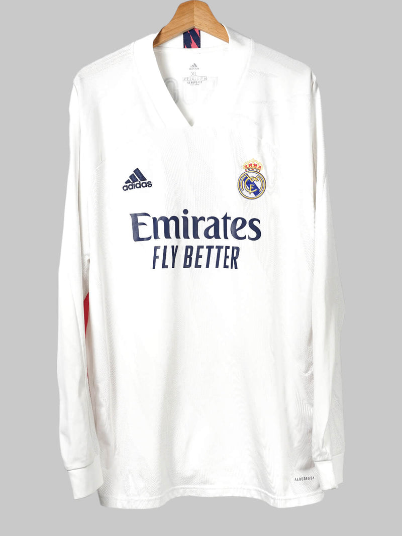 2020/21 Real Madrid Kroos #8 Home Shirt L/S (XL)