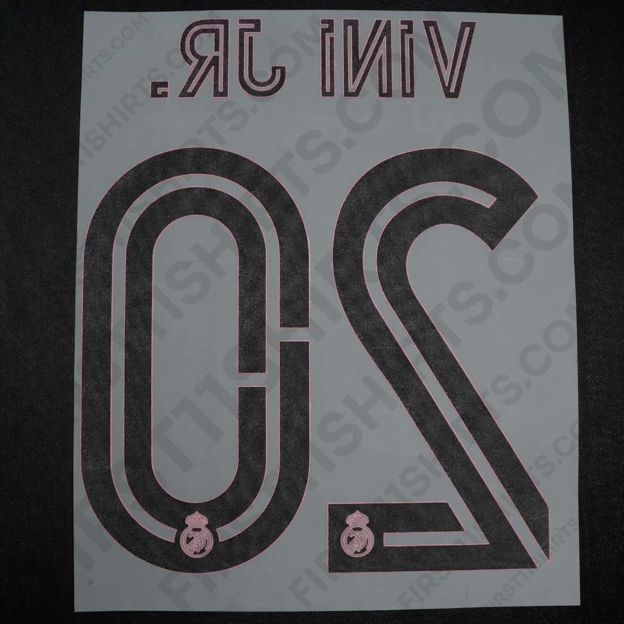 2020/21 Real Madrid Third Name Set Vini Jr 20 (Repro)