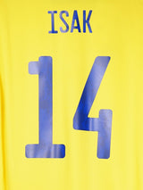 2020/21 Sweden Isak #14 Home Shirt (L)