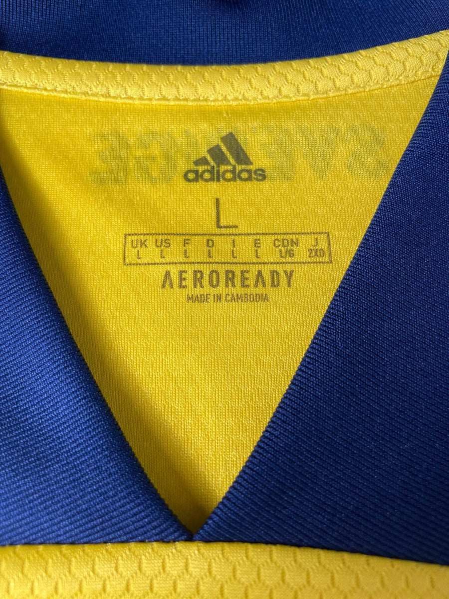 2020/21 Sweden Isak #14 Home Shirt (L)