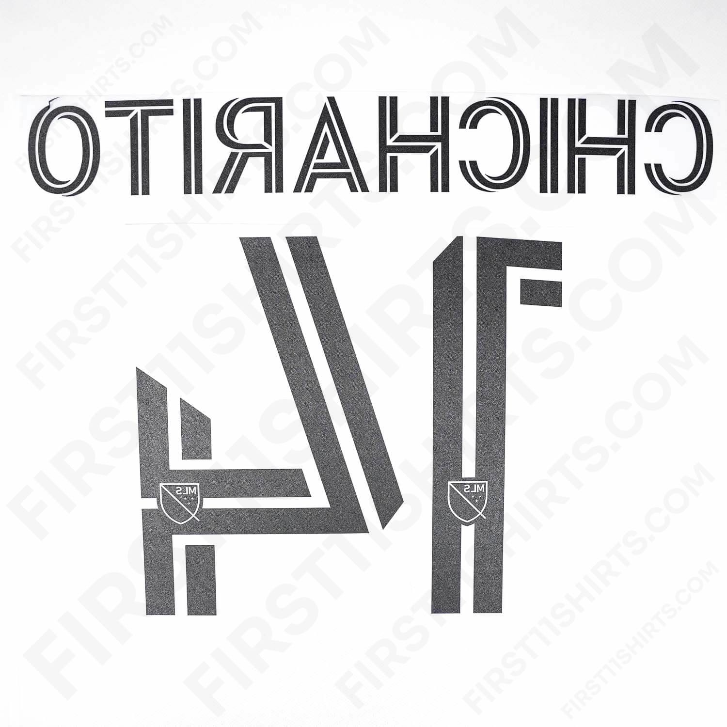 2021 - 2023 La Galaxy Home Name Set Chicharito 14 (Repro)