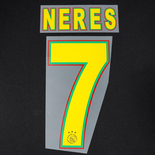 2021/22 Ajax Third Name set Neres 7 (Repro)