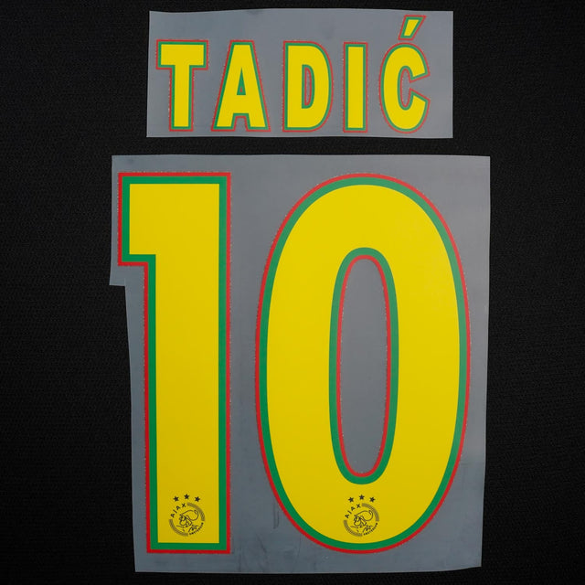 2021/22 Ajax Third Name Set Tadic #10 Bob Marley (Repro)