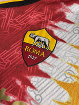 2021/22 AS Roma Kollmats #22 Away Shirt Match Worn (L Womens)