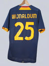 2021/22 AS Roma Wijnaldum #25 Cuarta Camiseta Firmada (XL) New Balance