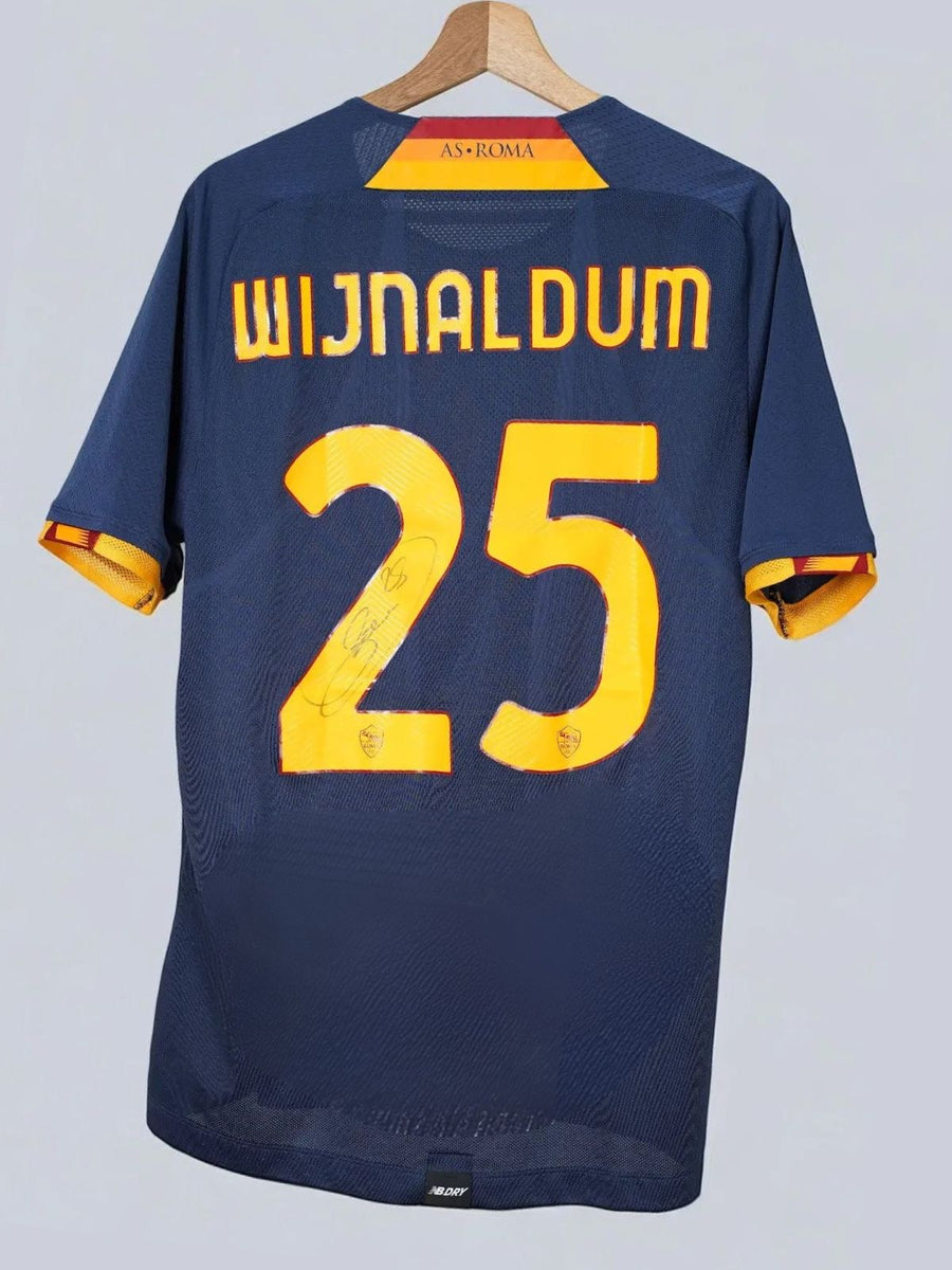 2021/22 AS Roma Wijnaldum 25 Fourth Signed (XL) New Balance