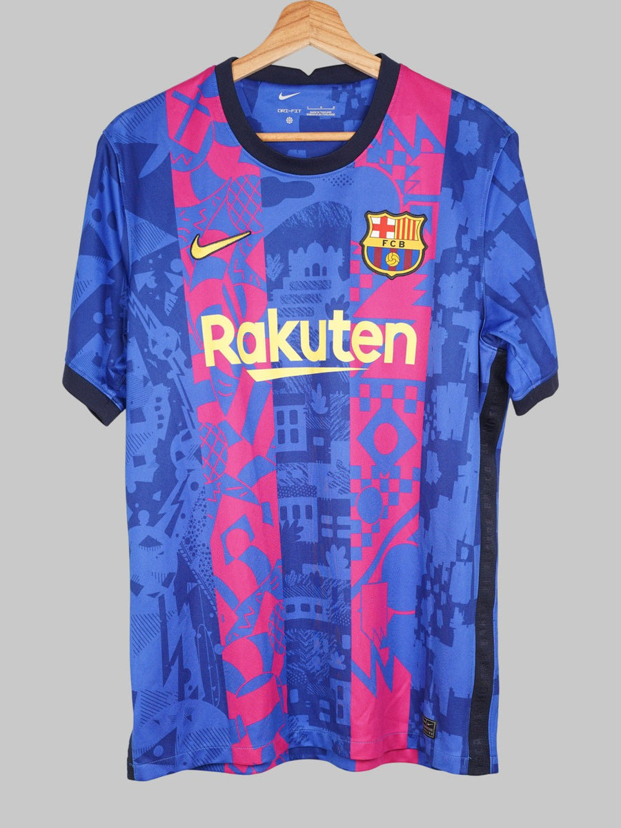2021/22 Barcelona F. De Jong #21 Third Shirt (L)