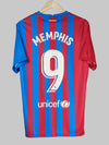 2021/22 Barcelona Memphis #9 Home Shirt (L) Nike