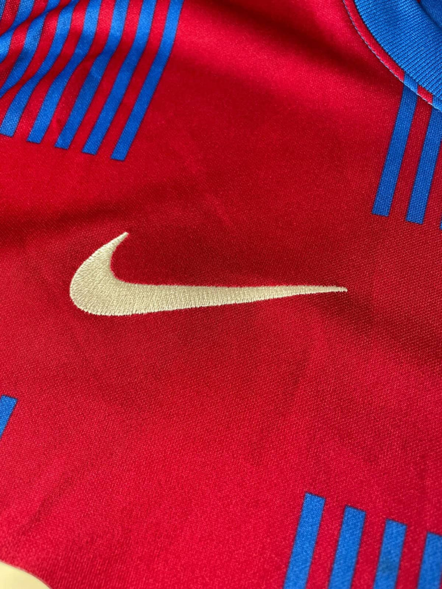 2021/22 Barcelona Memphis #9 Home Shirt (L)