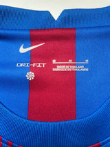 2021/22 Barcelona Memphis 9 Home Shirt (M) Nike