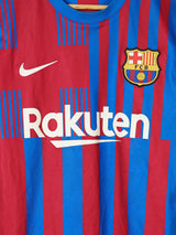 2021/22 Barcelona Memphis #9 Home Shirt (S)