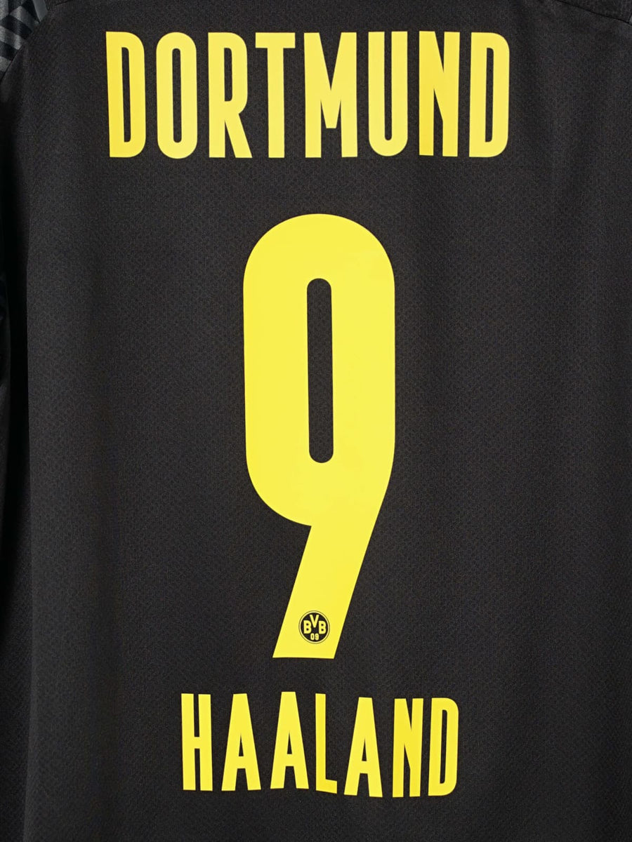 2021/22 Borussia Dortmund Haaland #9 Away Shirt (XL)