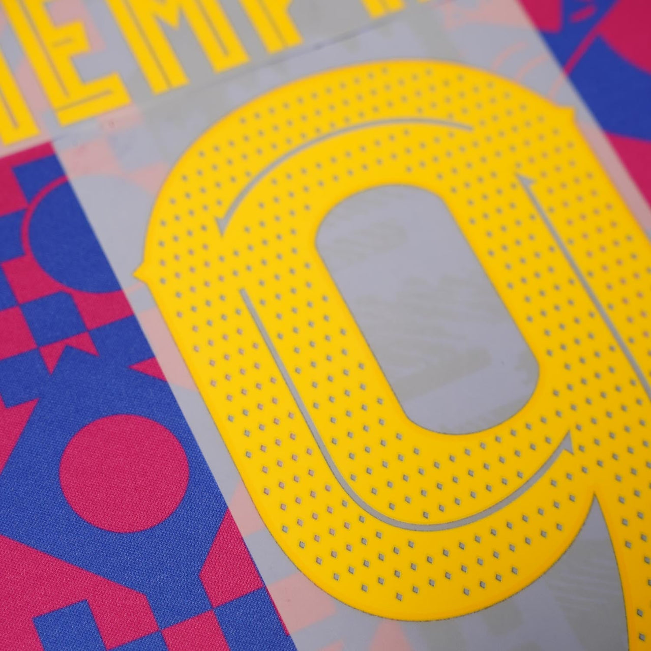 2021/22 FC Barcelona Home/Third Name Set Memphis 9 (Repro)