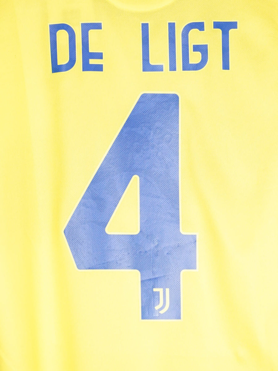 2021/22 Juventus De Ligt #4 Third Shirt (S)