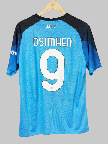 2021/22 Napoli Osimhen #9 Home Shirt (L)