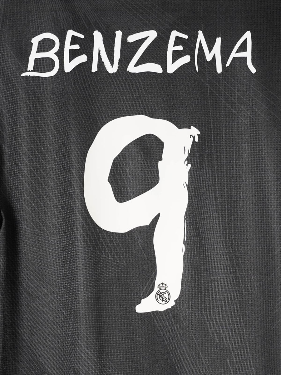 Real Madrid Fourth Shirt 2021/22 Benzema 9 (L)