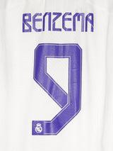2021/22 Real Madrid Benzema #9 Home Shirt (L)