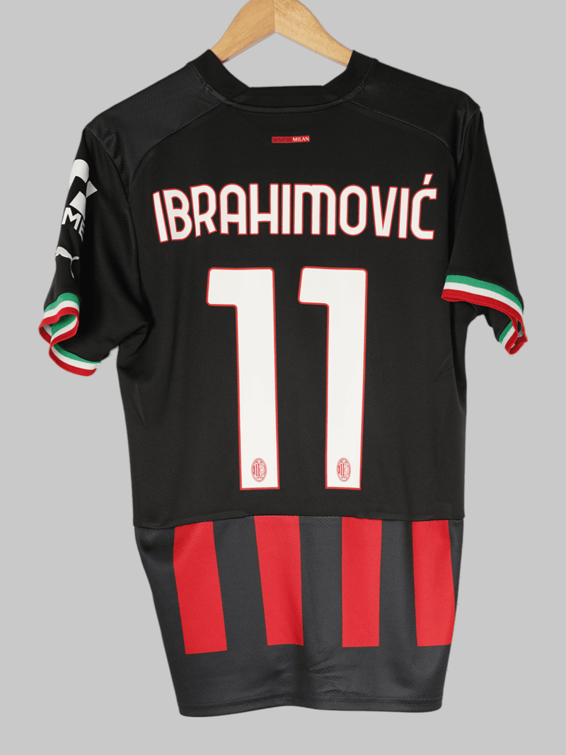 2022/23 AC Milan Ibrahimovic #11 Home Shirt (M)