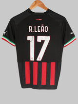 2022/23 AC Milan Leao #17 Home Shirt (L kids)