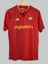 2022/23 AS Roma Abraham #9 Home Shirt (M)