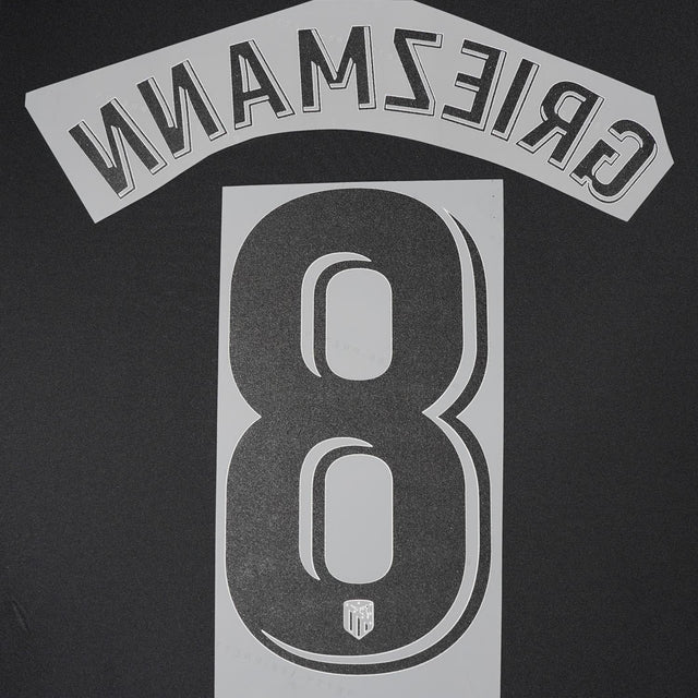 2022/23 Atletico Madrid Home/Third Name Set Griezmann 8 (Repro)