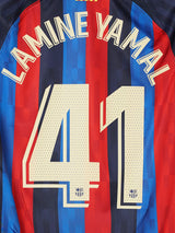 2022/23 Barcelona Lamine Yamal #41 Home Shirt (M)