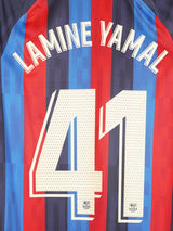 2022/23 Barcelona Lamine Yamal #41 Home Shirt (M)